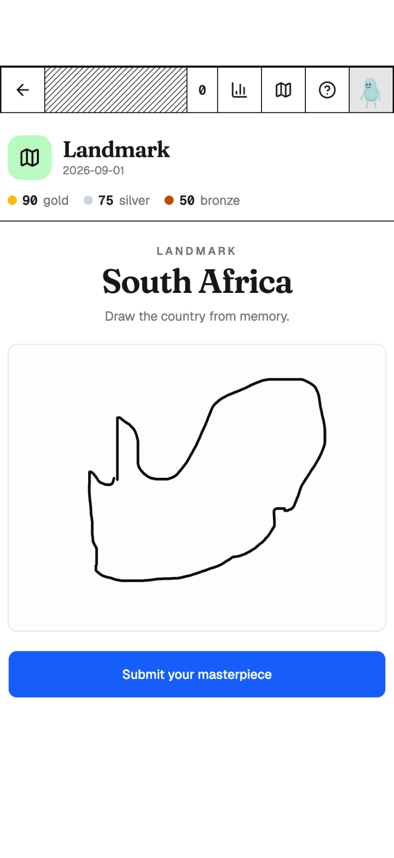 Landmark daily puzzle